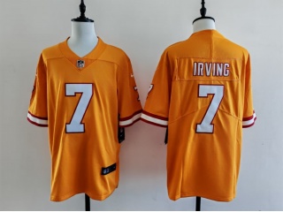 Tampa Bay Buccaneers #7 Bucky Irving Throwback Limited Jersey Orange