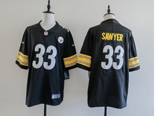 Pittsburgh Steelers #33 Jack Sawyer Vapor Limited Jersey Black