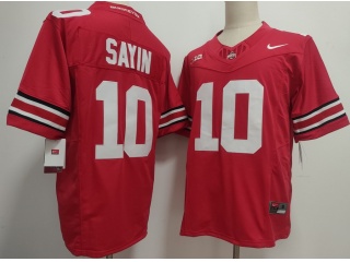 Ohio State Buckeyes #10 Julian Sayin F.U.S.E Limited Jersey Red