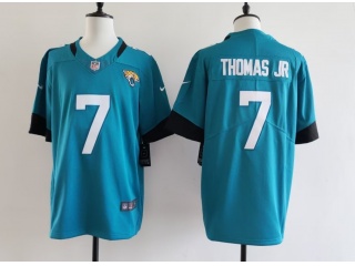 Jacksonville Jaguars #7 Brian Thomas Jr. Vapor Limited Jersey Teal