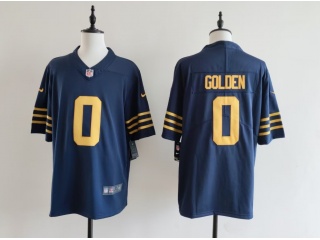 Green Bay Packers #0 Matthew Golden The 1923 Classic Vapor Limited Jersey Navy