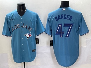 Toronto Blue Jays #47 Addison Barger Cool Base Jersey Baby Blue
