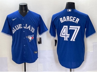 Toronto Blue Jays #47 Addison Barger Cool Base Jersey Royal Blue