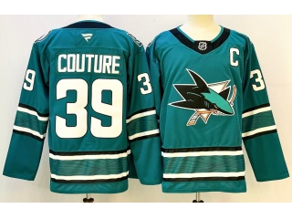 Fanatics San Jose Sharks #39 Logan Couture  Jersey Teal