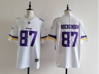Minnesota Vikings #87 T.J. Hockenson Vapor Limited Jersey White