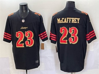 San Francisco 49ers #23 Christian McCaffrey Rivalry Vapor F.U.S.E. Limited Jersey Black