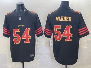 San Francisco 49ers #54 Fred Warner Rivalry Vapor F.U.S.E. Limited Jersey Black