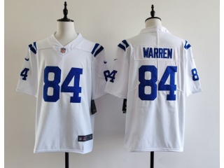 Indianapolis Colts #84 Tyler Warren Vapor Limited Jersey White