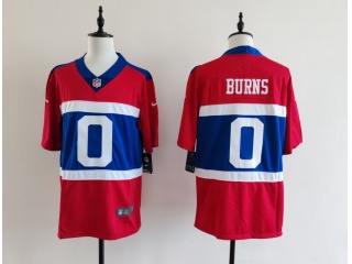 New York Giants #0 Brian Burns Vapor Limited Jersey Century Red