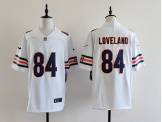 Chicago Bears #84 Colston Loveland Vapor Limited Jersey White