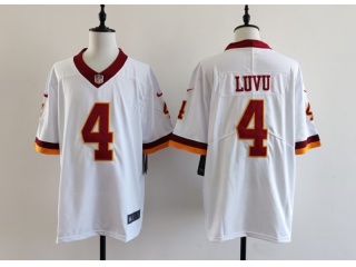 Washington Commanders #4 Frankie Luvu 2025 Alternate Vapor Limited Jersey White