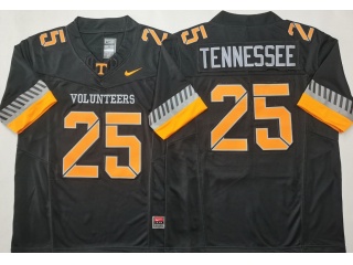 Tennessee Volunteers #25 Tennessee 2025 ‘Smokey Grey Series’ Vapor F.U.S.E Limited Jersey Black