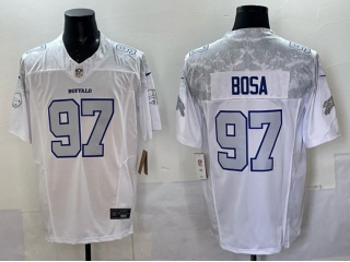 Buffalo Bills #97 Joey Bosa Rivalries Limited Jersey White