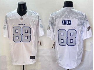 Buffalo Bills #88 Dawson Knox Rivalries Limited Jersey White