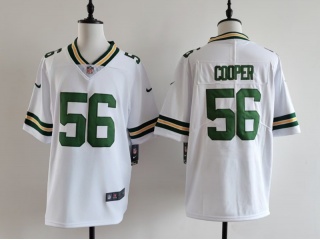 Green Bay Packers #56 Edgerrin Cooper Vapor Limited Jersey White