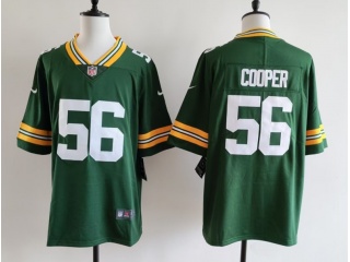 Green Bay Packers #56 Edgerrin Cooper Vapor Limited Jersey Green