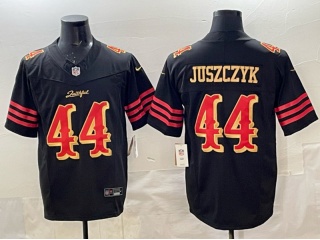 San Francisco 49ers #44 Kyle Juszczyk Rivalry Vapor F.U.S.E. Limited Jersey Black
