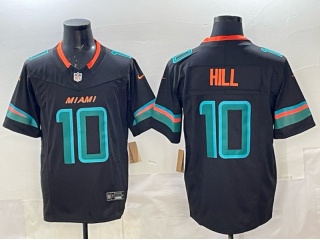 Miami Dolphins #10 Tyreek Hill Rivalry Vapor F.U.S.E. Limited Jersey Black