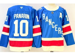Fanatics New York Rangers #10 Artemi Panarin 2025 Centennial Jersey Blue