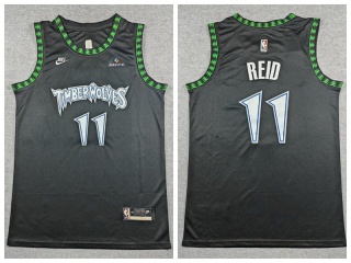 Minnesota Timberwolves #11 Naz Reid Classic Jersey Black