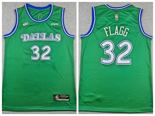 Dallas Mavericks #32 Cooper Flagg Classic Jersey Green