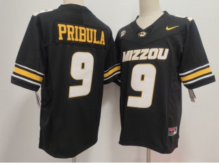 Missouri Tigers #9 Beau Pribula F.U.S.E Limited Jersey Black