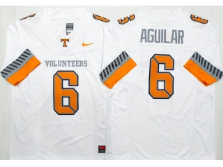 Tennessee Volunteers #6 Joey Aguilar 2025 ‘Smokey Grey Series’ Vapor F.U.S.E Limited Jersey White