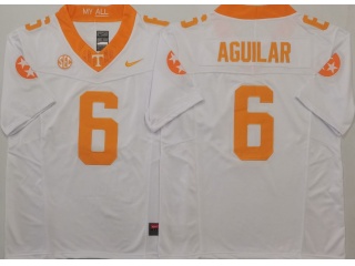 Tennessee Volunteers #6 Joey Aguilar Vapor F.U.S.E Limited Jersey White