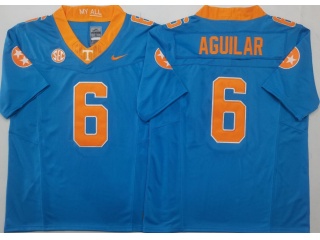 Tennessee Volunteers #6 Joey Aguilar Vapor F.U.S.E Limited Jersey Blue