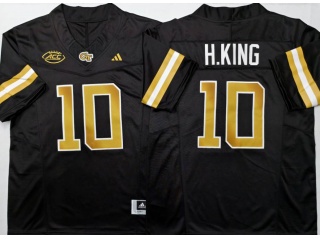 Georgia Tech #10 Haynes King Limited Jersey Black