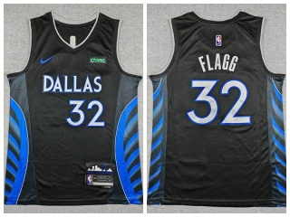 Dallas Mavericks #32 Cooper Flagg 2025-26 City Jersey Black