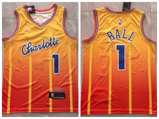 Charlotte Hornets #1 Lamelo Ball 2025-26 City Jersey Yellow