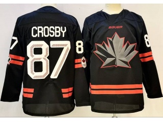 Team Canada #87 Sidney Crosby 2026 Winter Olympics Jersey Black