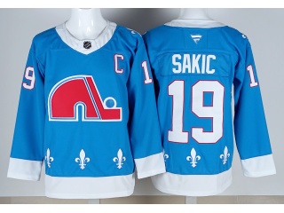 Colorado Avalanche #19 Joe Sakic 2025-26 Heritage Jersey Light Blue