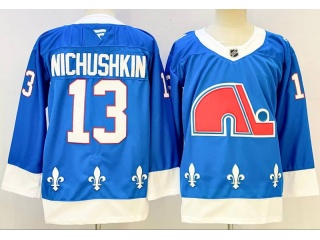 Colorado Avalanche #13 Valeri Nichushkin 2025-26 Heritage Jersey Light Blue