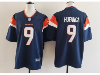 Denver Broncos #9 Talanoa Hufanga Vapor F.U.S.E Limited Jersey  Navy