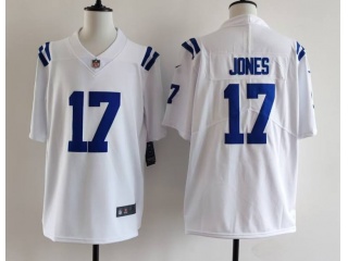 Indianapolis Colts #17 Daniel Jones Limited Jersey White