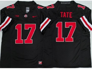 Ohio State Buckeyes #17 Carnell Tate F.U.S.E Limited Jersey Black