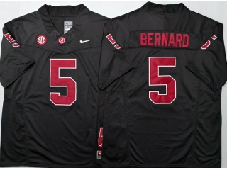 Alabama Crimson Tide #5 Germie Bernard F.U.S.E Limited Jersey Black