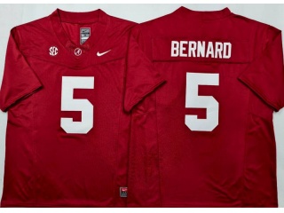 Alabama Crimson Tide #5 Germie Bernard F.U.S.E Limited Jersey Red