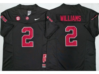 Alabama Crimson Tide #2 Ryan Williams F.U.S.E Limited Jersey Black