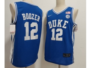 Duke Blue Devils #12 Cameron Boozer Jersey Blue