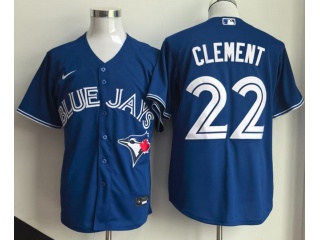 Toronto Blue Jays #22 Ernie Clement Cool Base Jersey Blue
