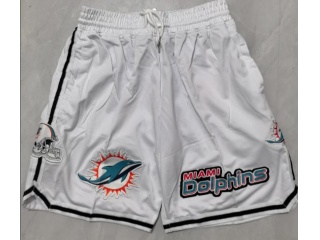 Miami Dolphins Short White