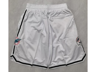Miami Dolphins Short White