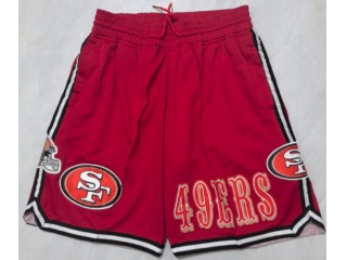 San Francisco 49ers Short Red