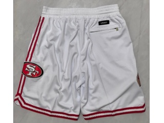 San Francisco 49ers Short White