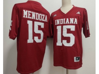 Indiana Hoosiers #15 Fernando Mendoza Jersey Red