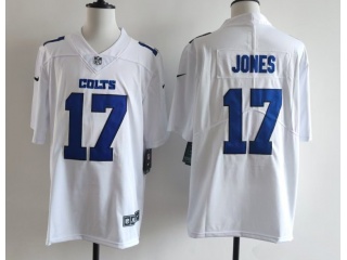 Indianapolis Colts #17 Daniel Jones Carbon Fashion Limited Jersey White