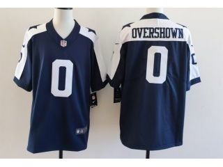 Dallas Cowboys #0 DeMarvion Overshown Thanksgivings Vapor Limited Jersey Navy